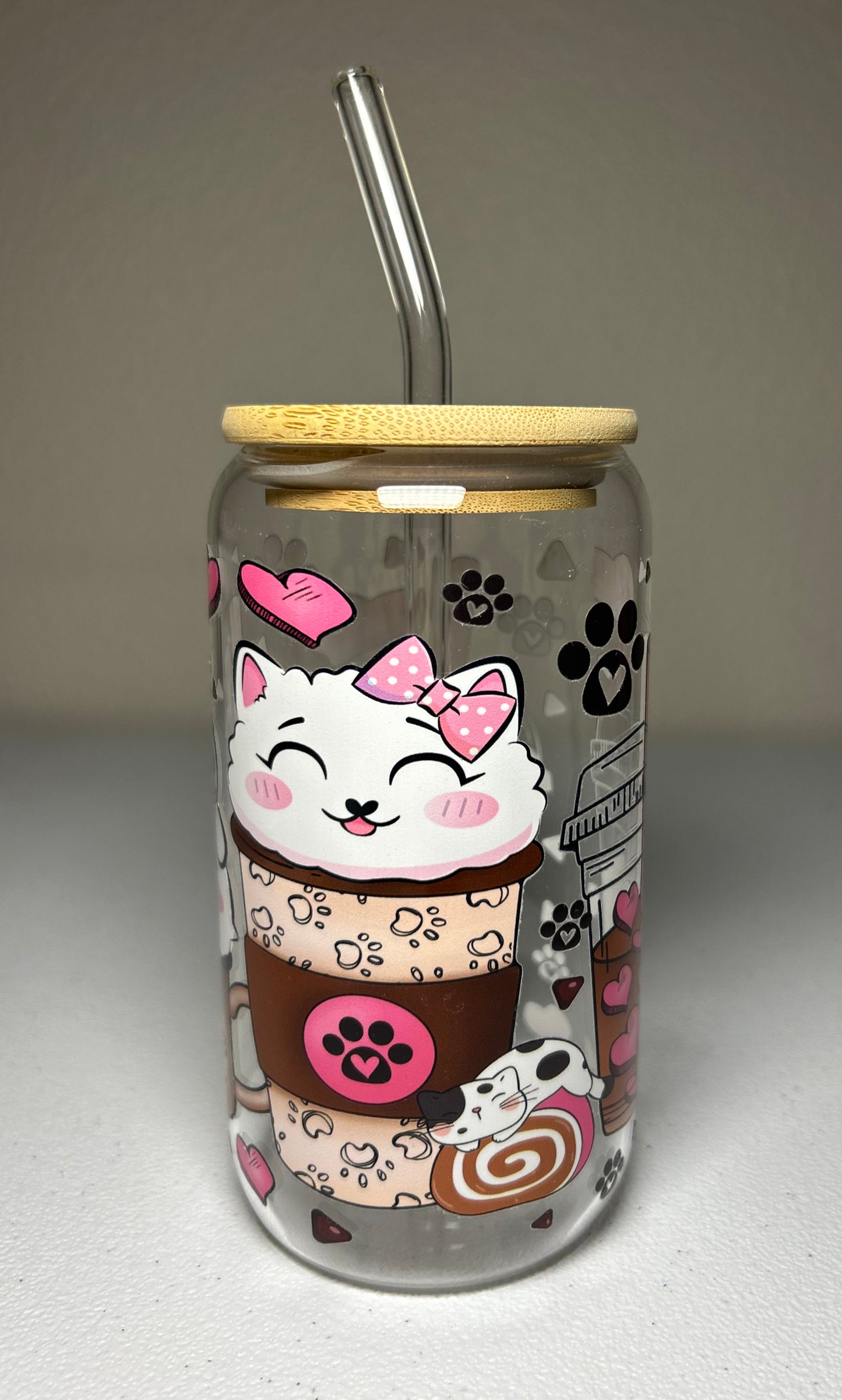 Item:M-106 Cat Mom & Coffee